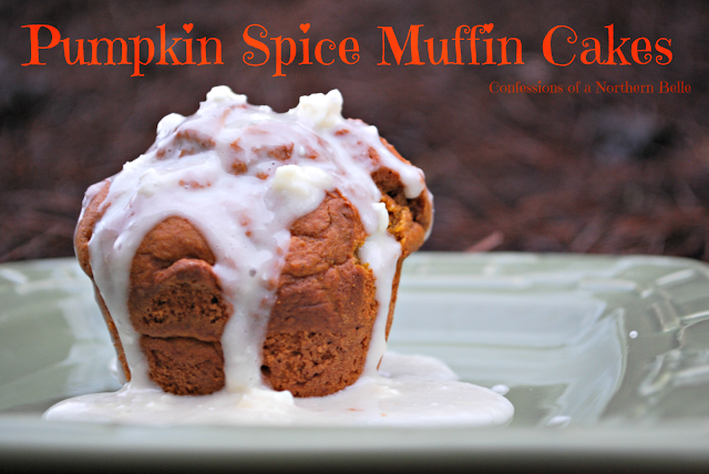 Pumpkin Spice Muffin Cakes