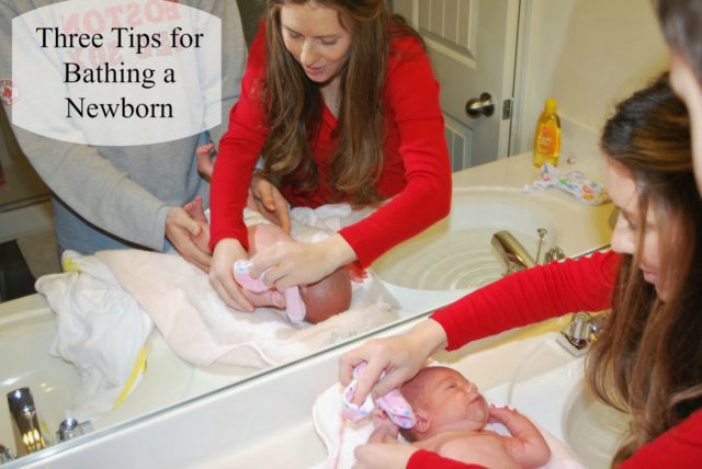 Bathing a Newborn Tips