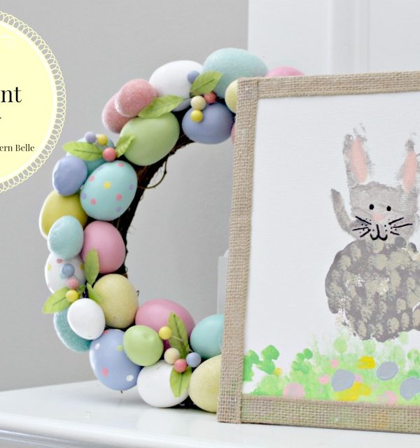 DIY Easter Handprint Bunnies
