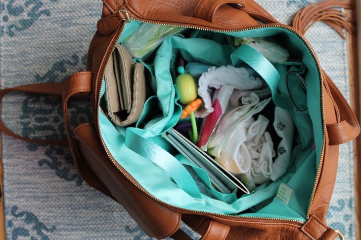 Contents of the Lily Jade Diaper Bag