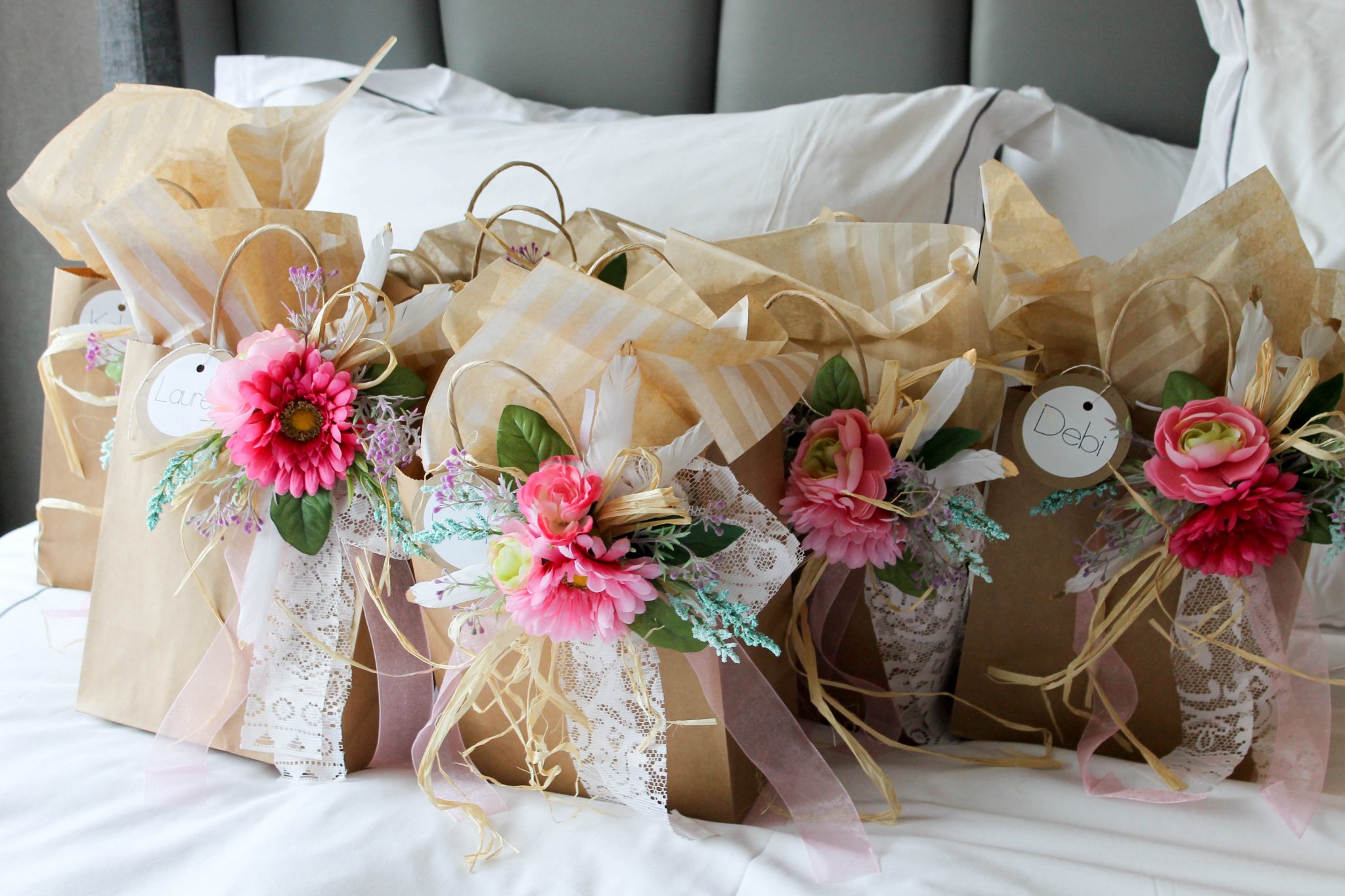 Bachelorette Party Gift Bags - Fashionable Hostess