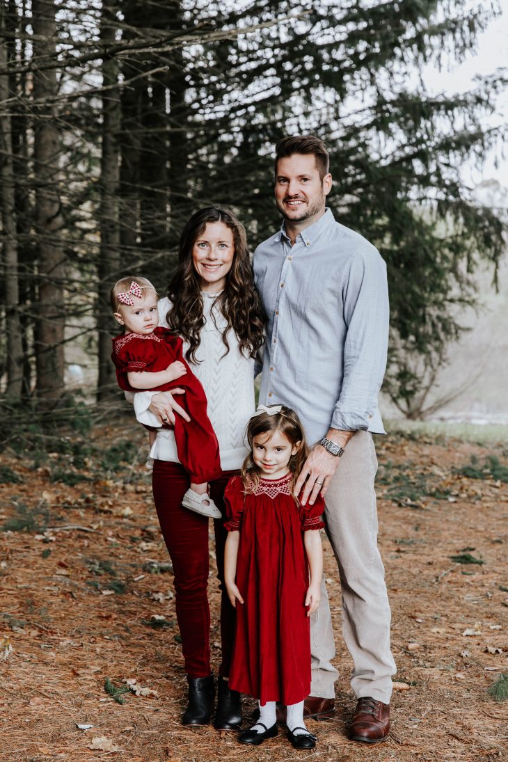 Red and White Christmas Family Outfits