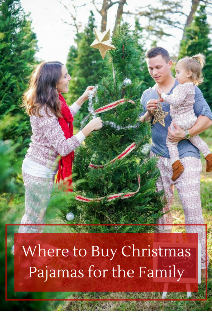 Where to Buy Family Christmas Pajamas