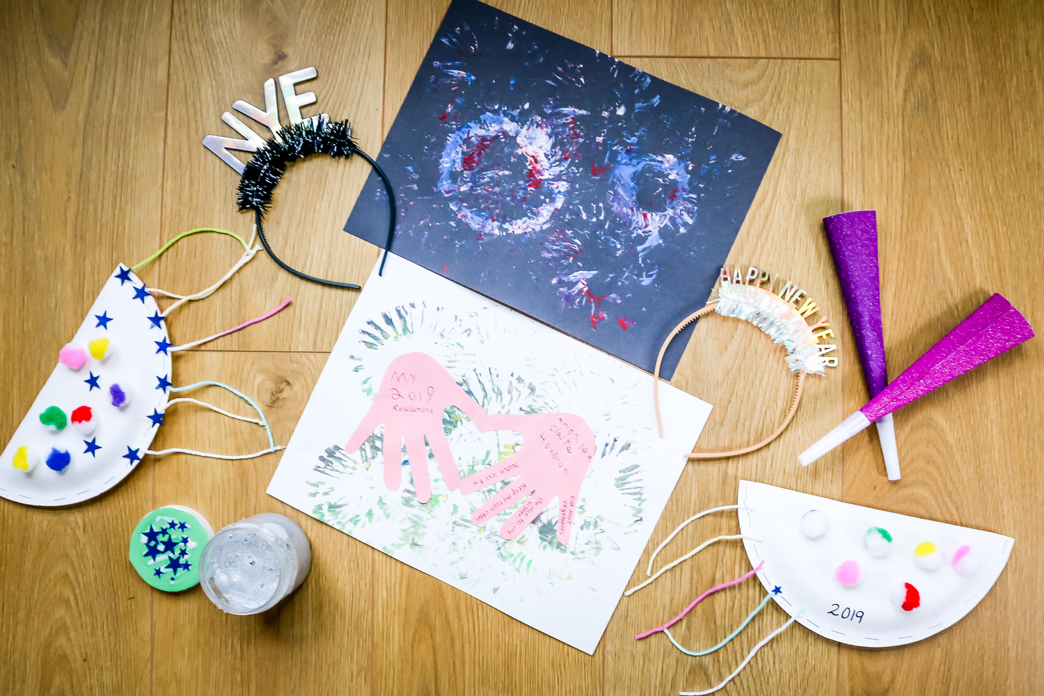 New Year’s Eve Crafts for Kids
