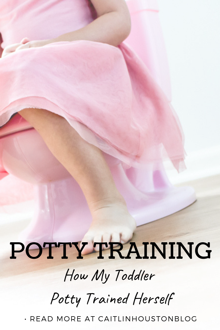 How My Toddler Potty Trained Herself