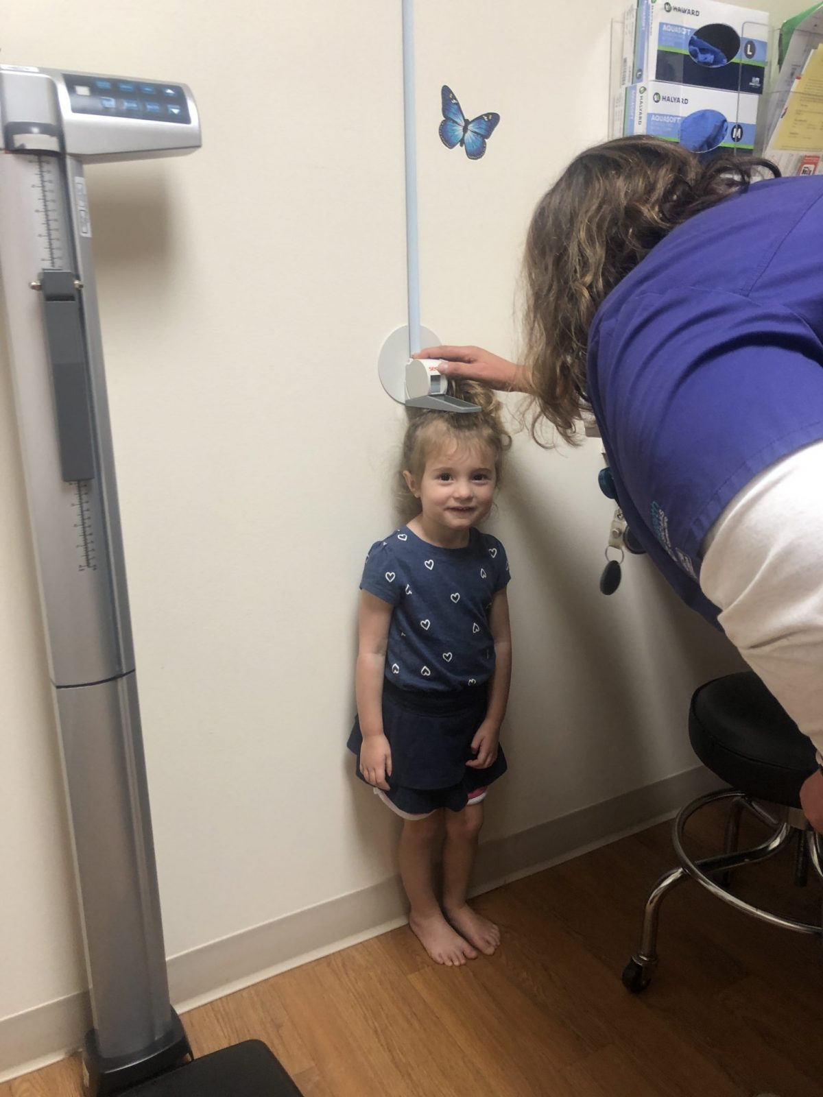 Height Check at the Pediatrician