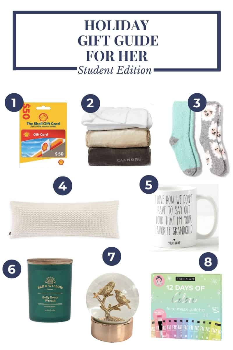 College Student Gift Guide - Gifts for College Students from College Students by Caitlin Houston's Intern Adrianna Lovegrove