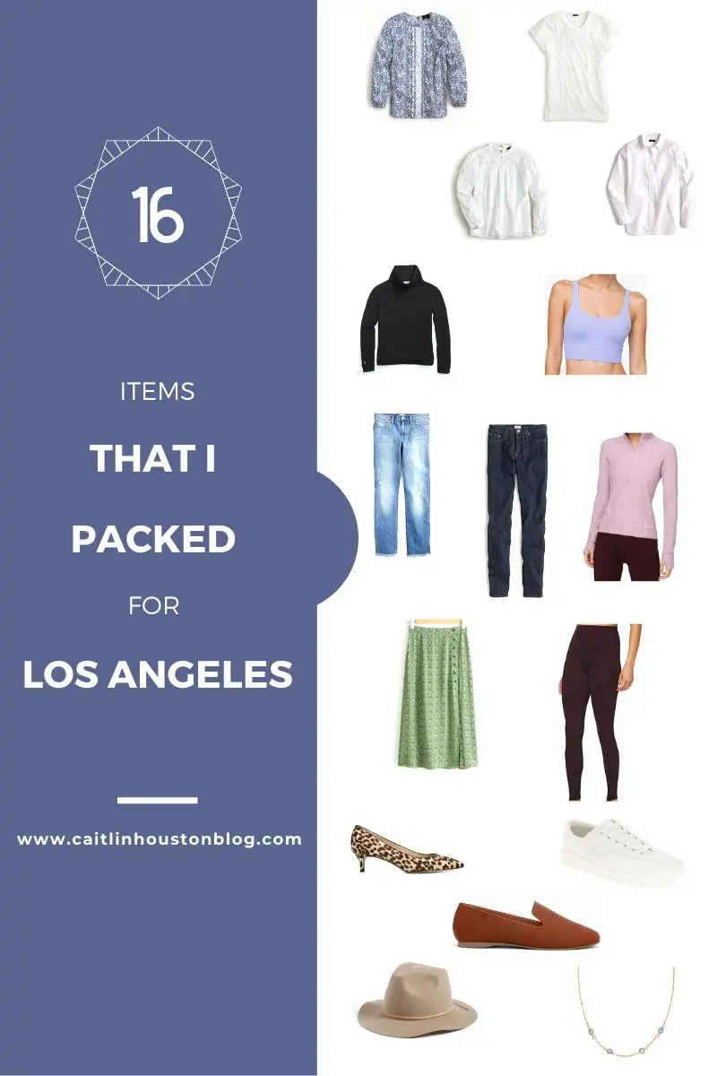 What I Packed for Los Angeles