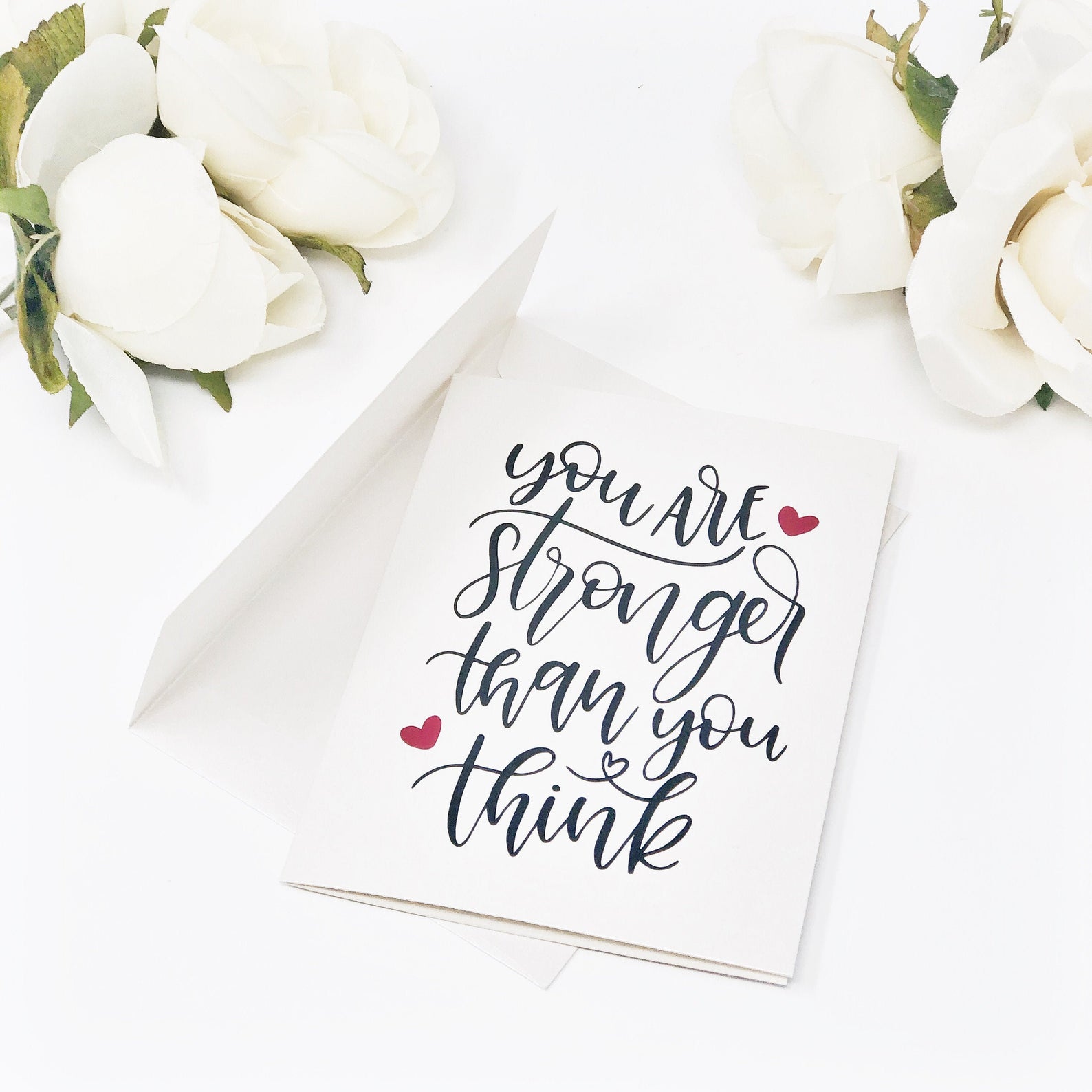 You are Stronger than you think Greeting Card by Kristi