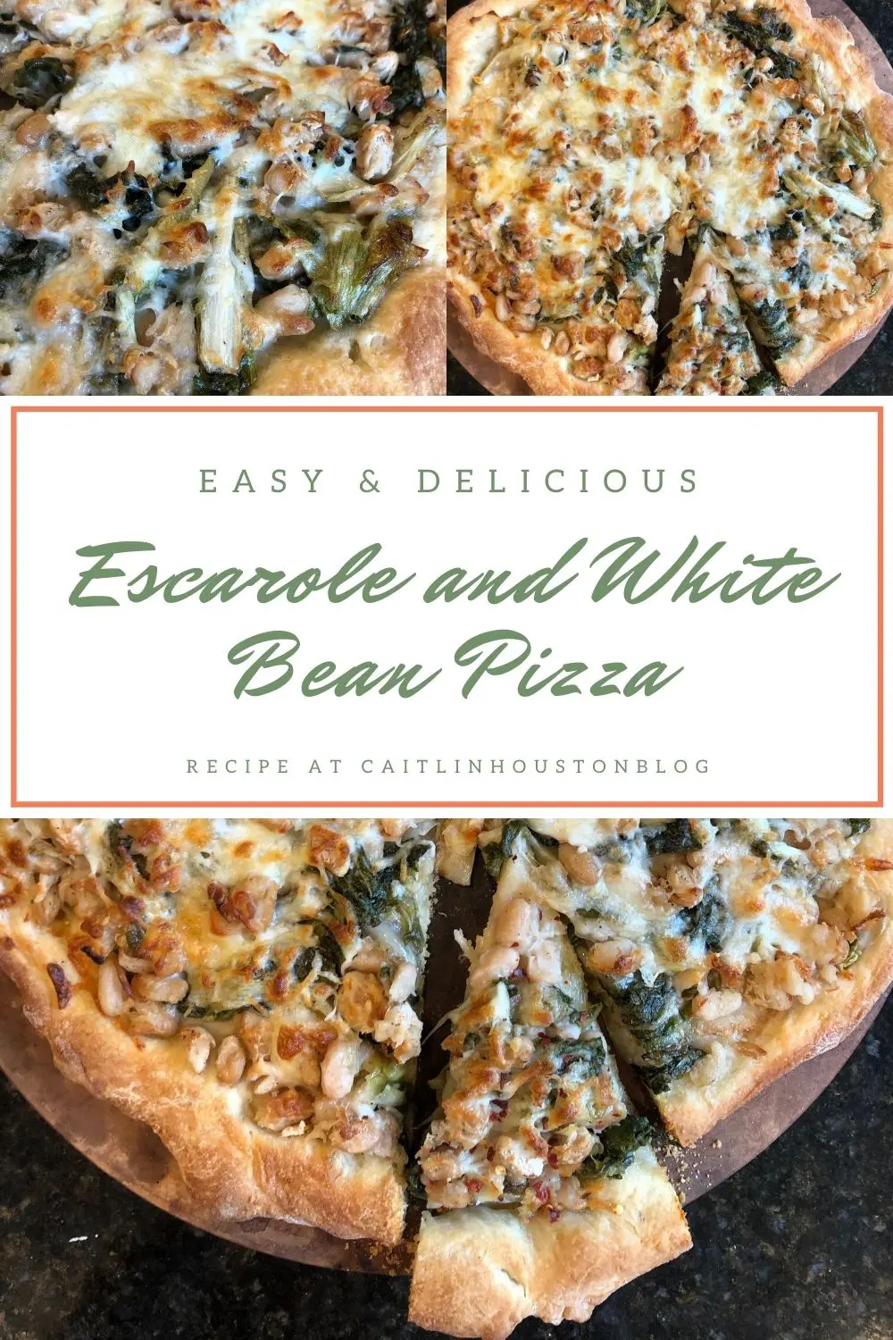 Escarole and White Bean Pizza