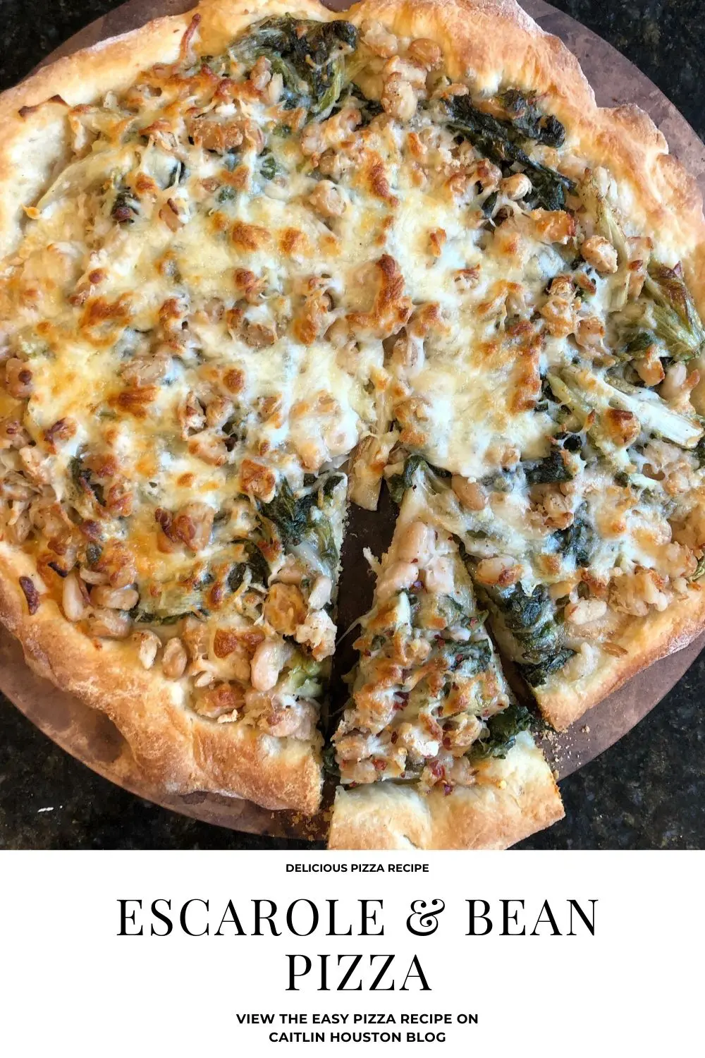 escarole and bean pizza