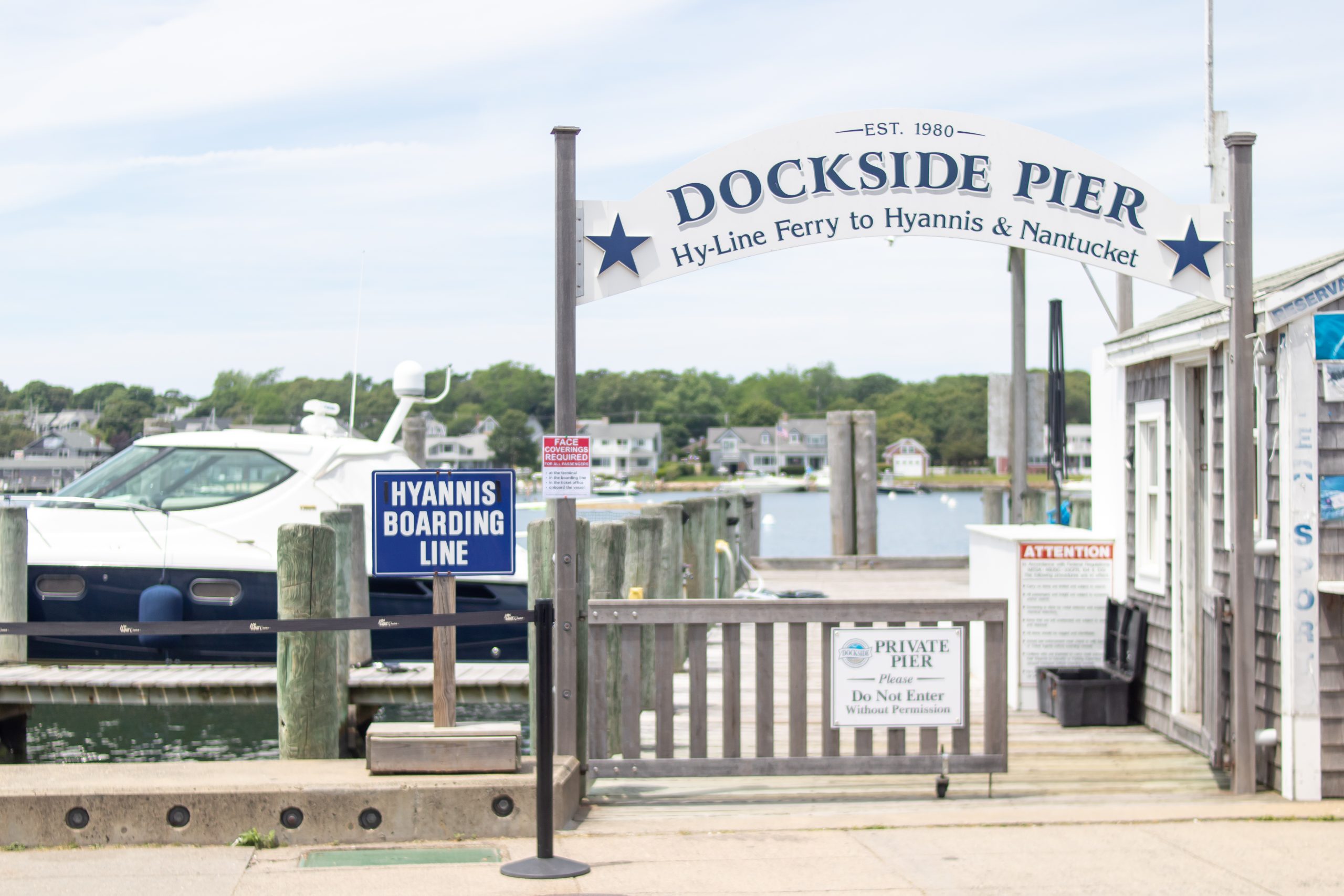Dockside Pier Hy-Line Ferry to Nantucket