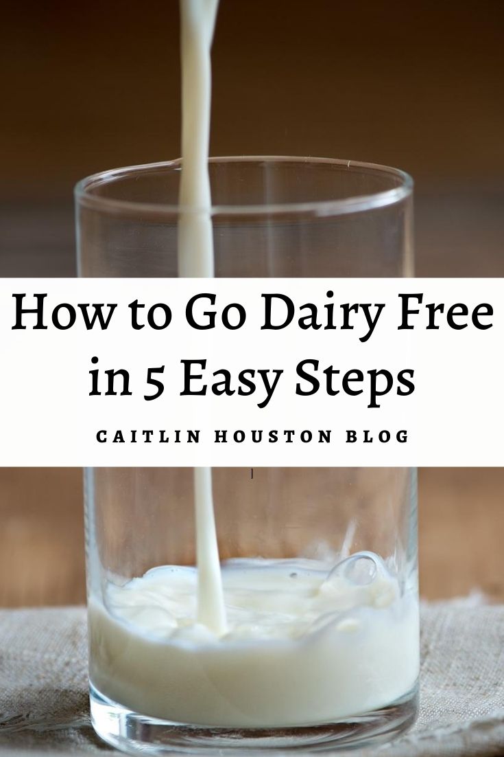 Looking for tips for going dairy free? Here are 5 ways to cut out dairy from your diet.