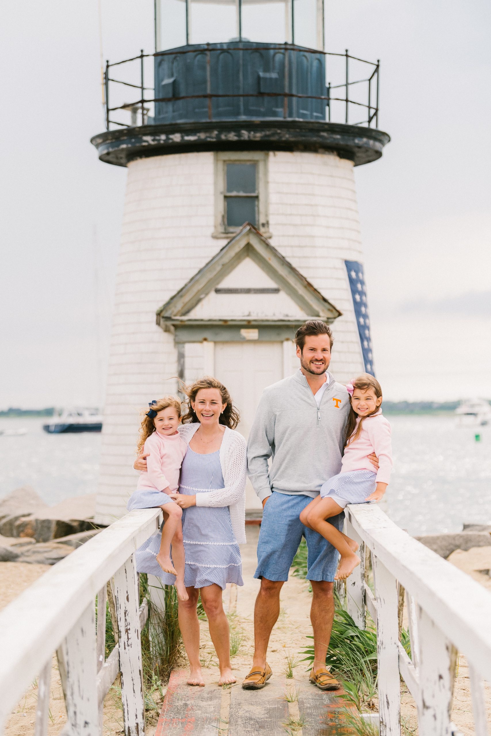 family photo in Nantucket
