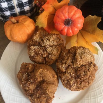 Pumpkin Applesauce Muffins