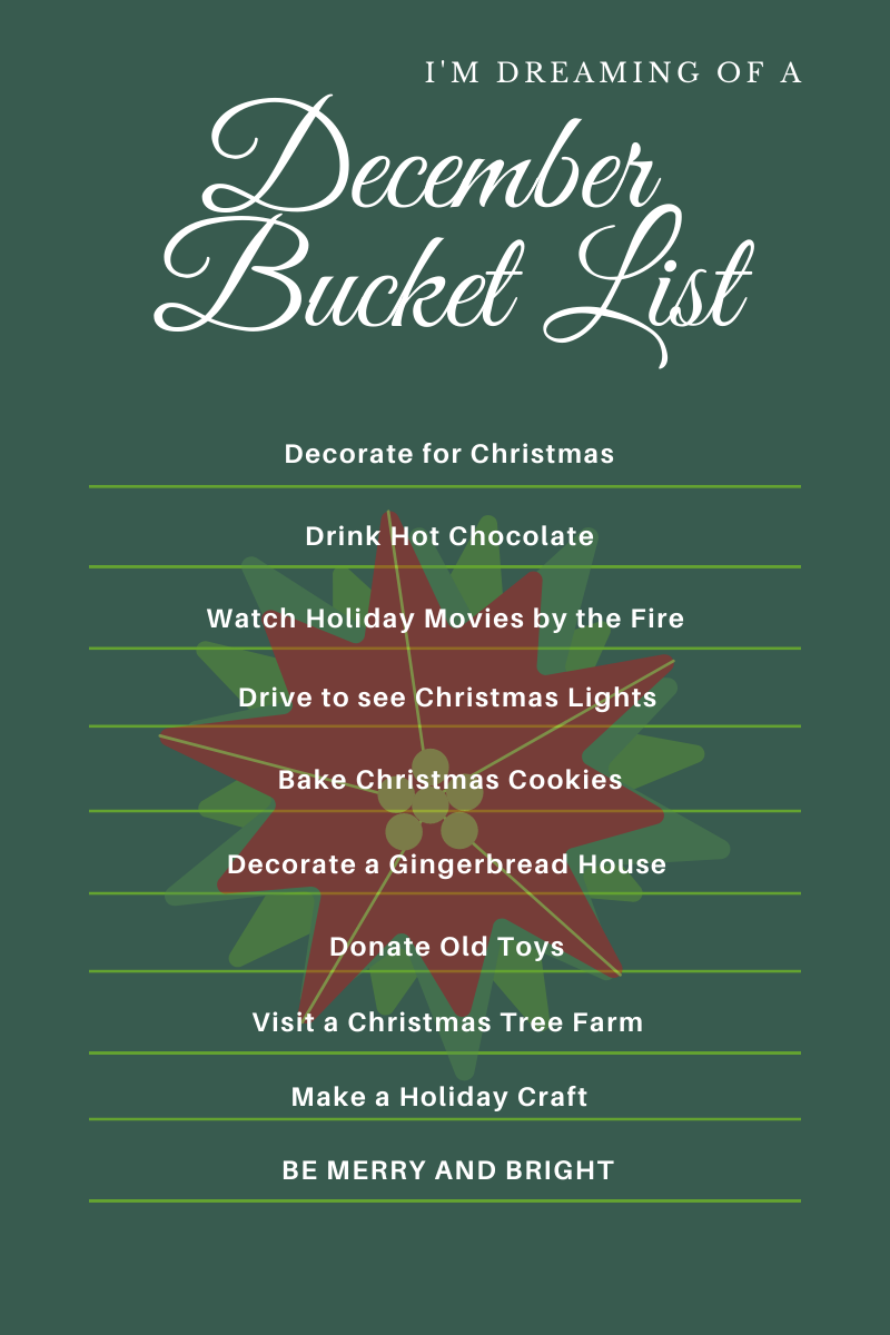 December Bucket List