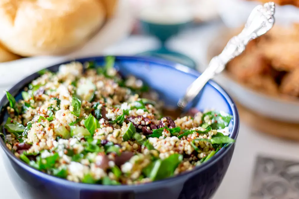 Mediterranean Quinoa Salad