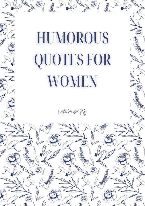 Humorous Words for Women