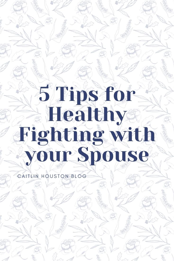 5 Tips for Fighting with your Spouse