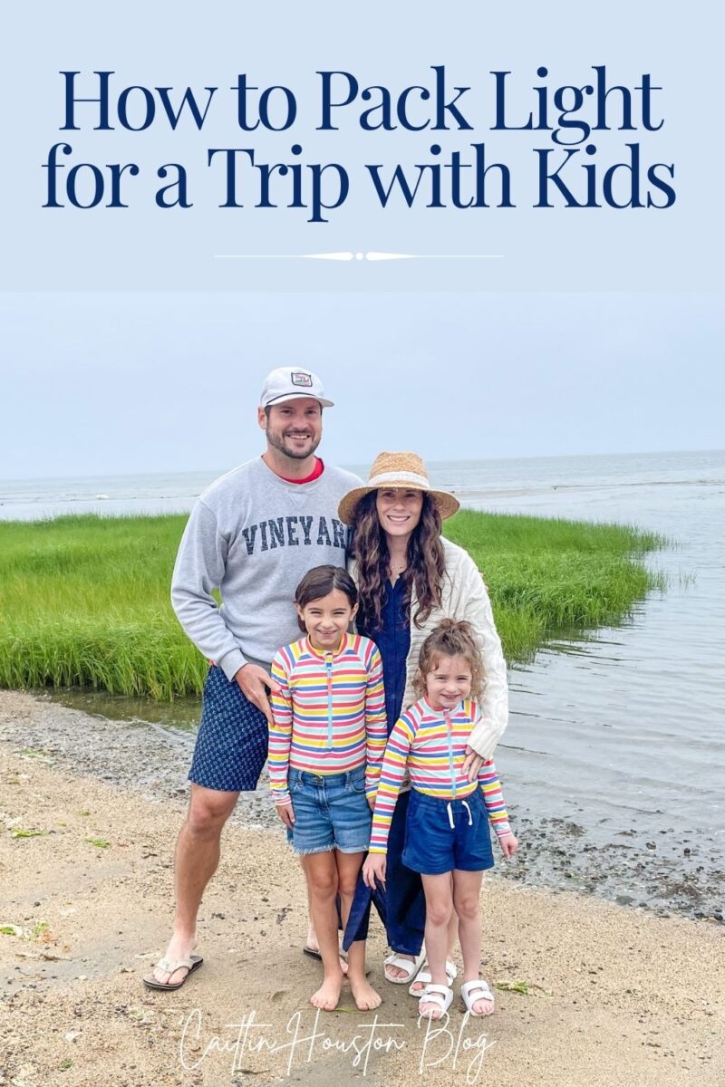 How to Pack Light for a Trip with Kids