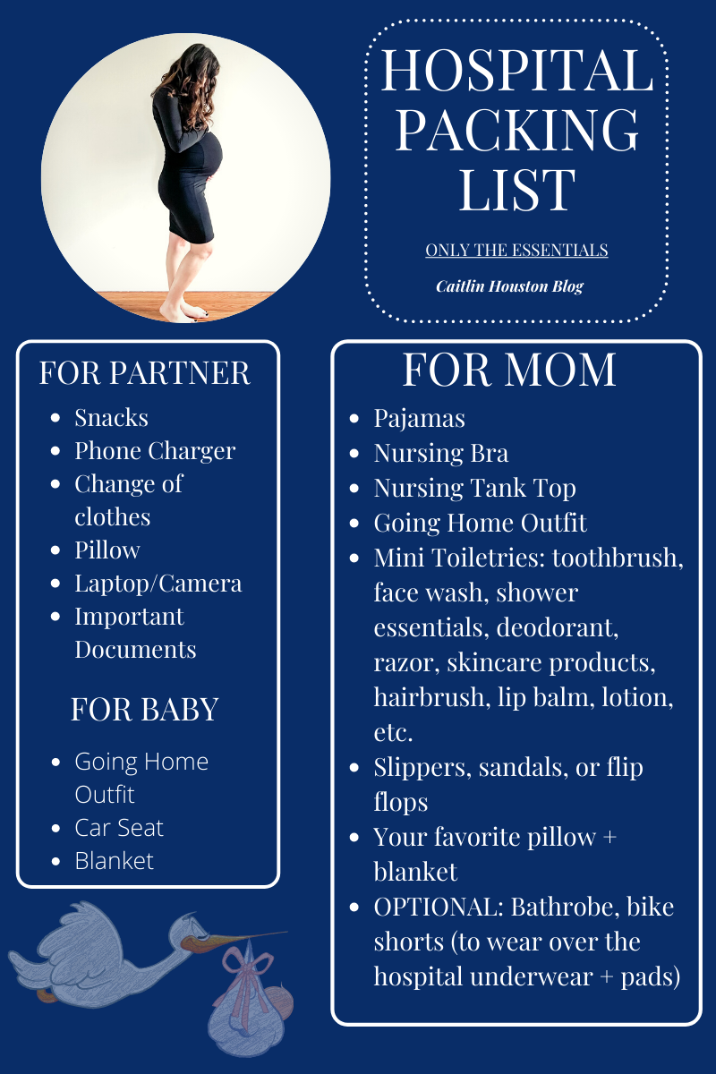 The Essentials for Labor and Delivery Hospital Packing List