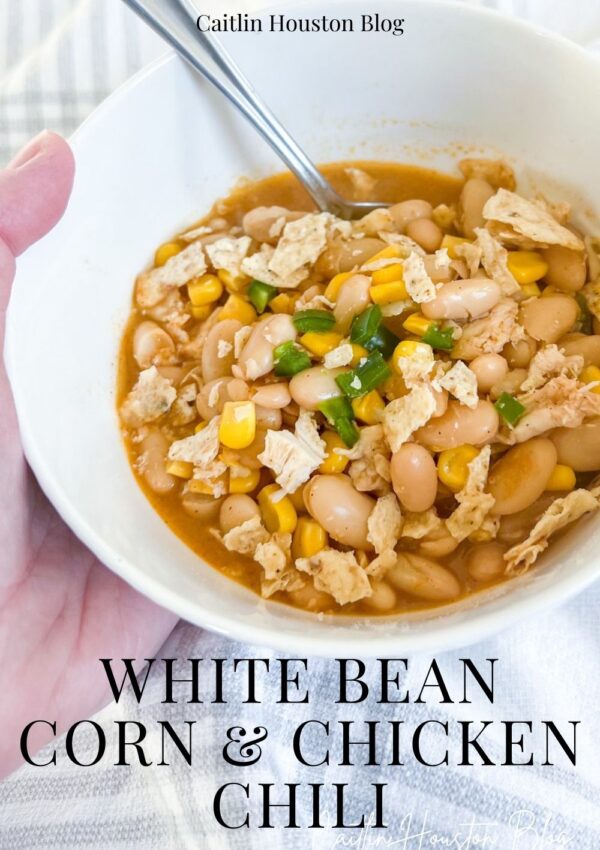 White Bean, Corn, and Chicken Chili Recipe – An Easy DAIRY FREE Chili
