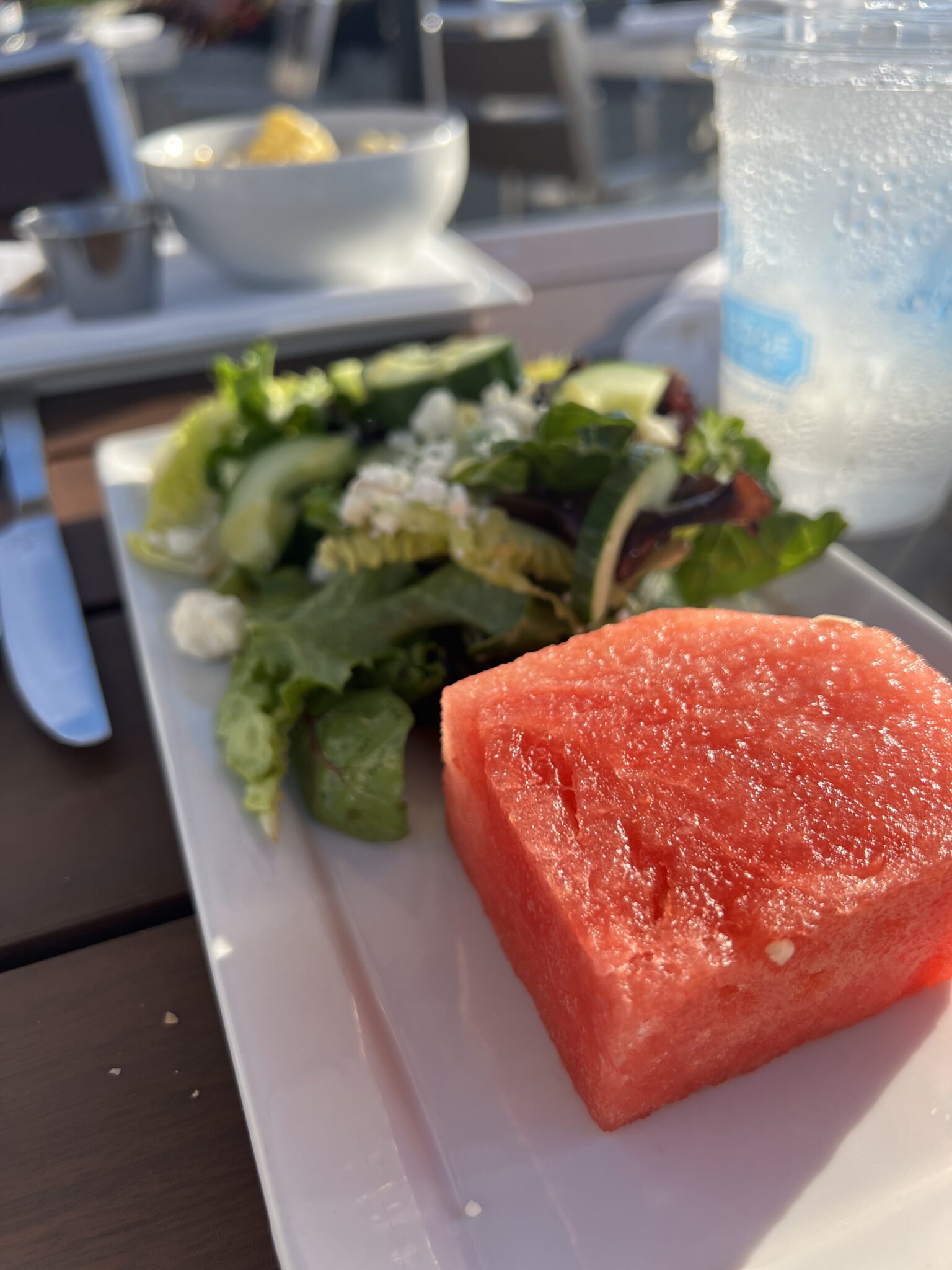 watermelon feta salad Ocean Edge 