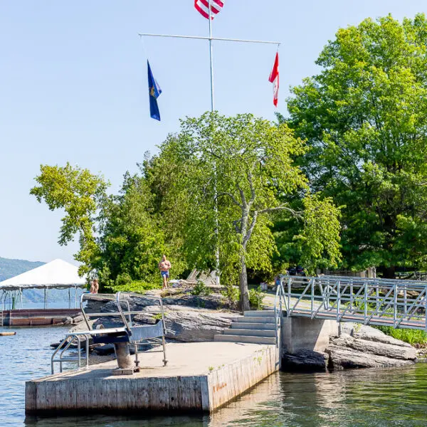Basin Harbor Boat Dock
