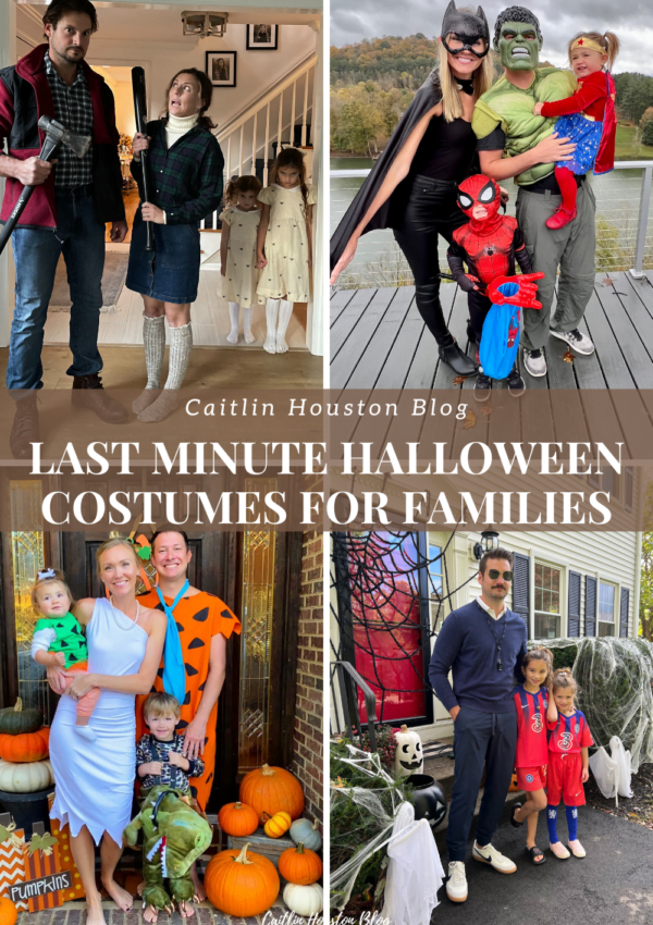 Last Minute Family Halloween Costume