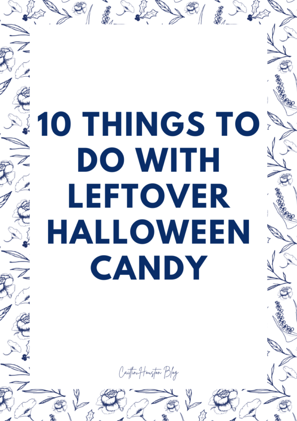 10 Things to Do with Leftover Halloween Candy