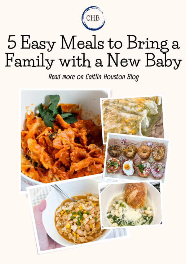 5 Easy Meals to Bring a Family with a New Baby