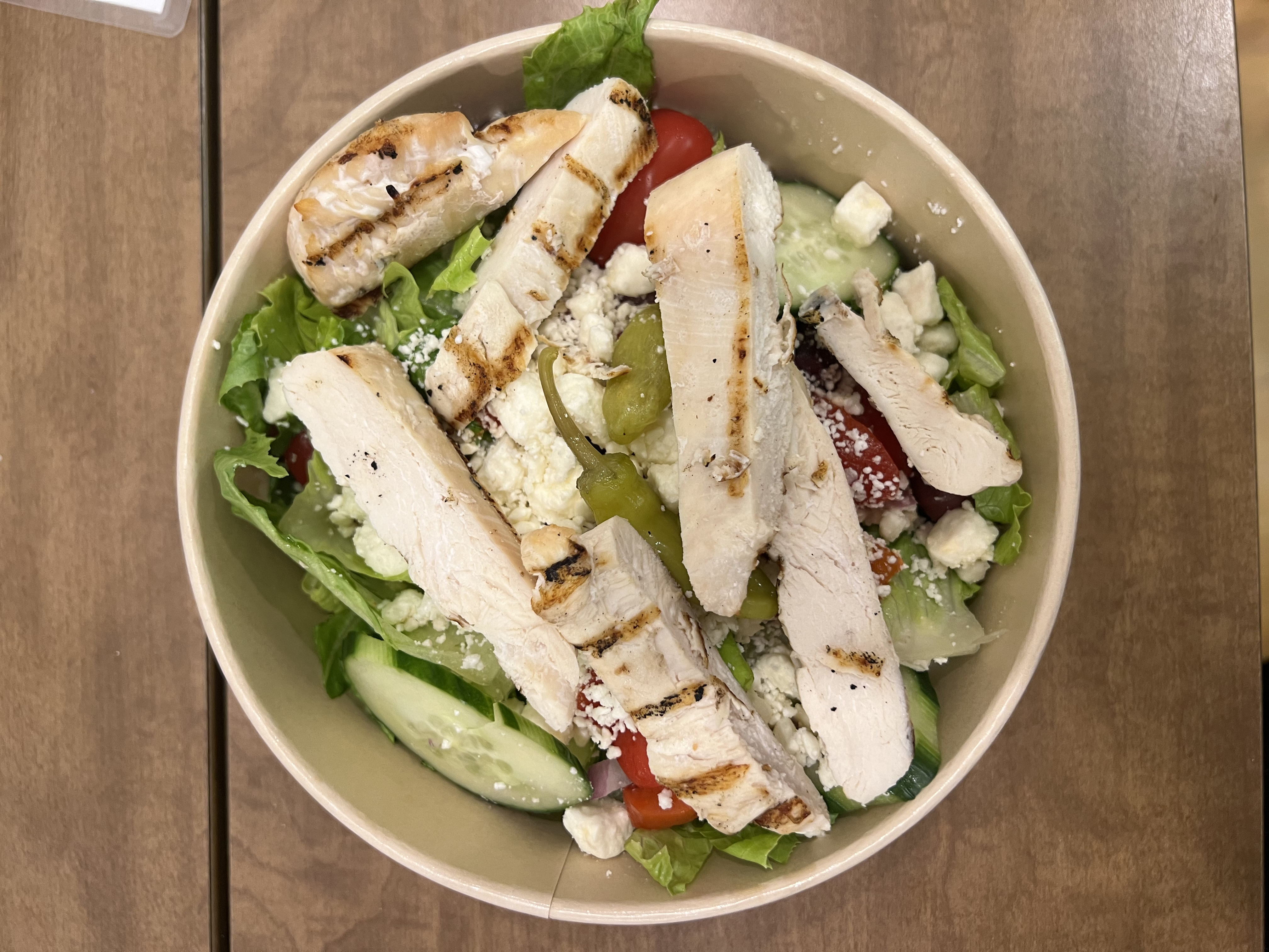 Grilled Chicken Salad homemade Cape Cod family vacation dinner