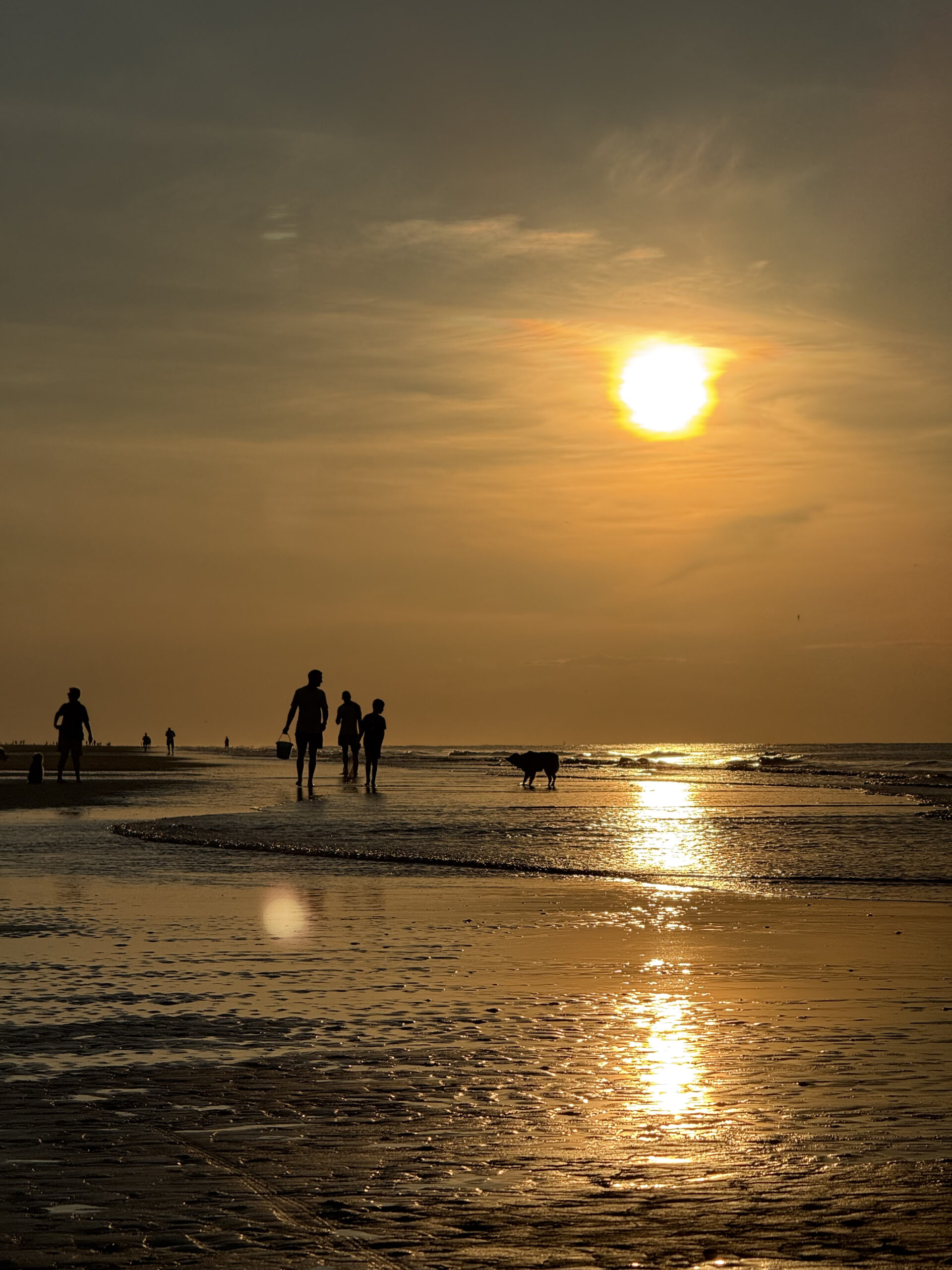 sunrise in Hilton Head at beach