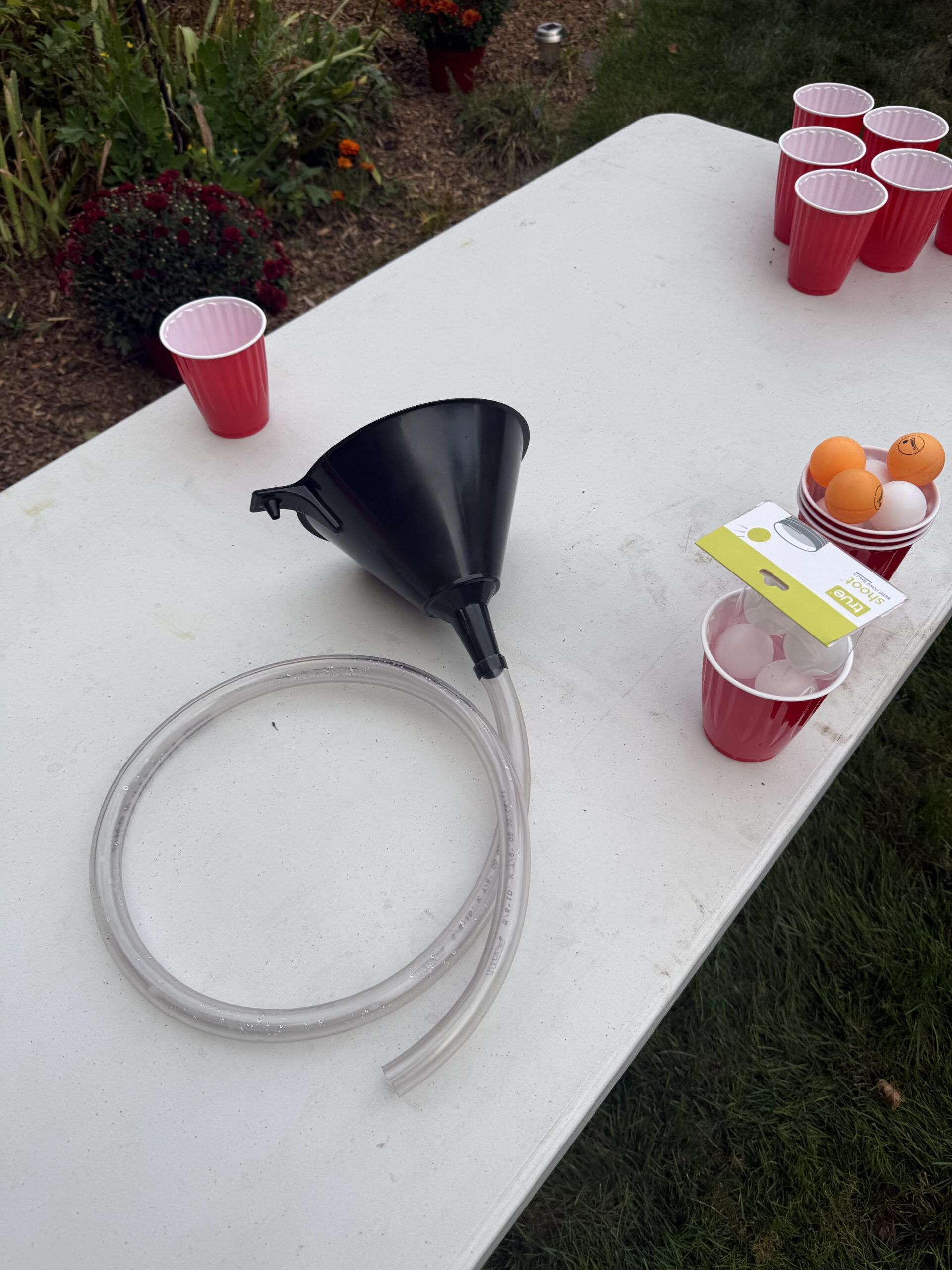Funnel and Cards for 40th Birthday Party