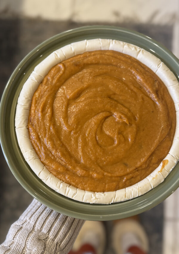 The BEST Creamy Dairy-Free Pumpkin Pie for Thanksgiving
