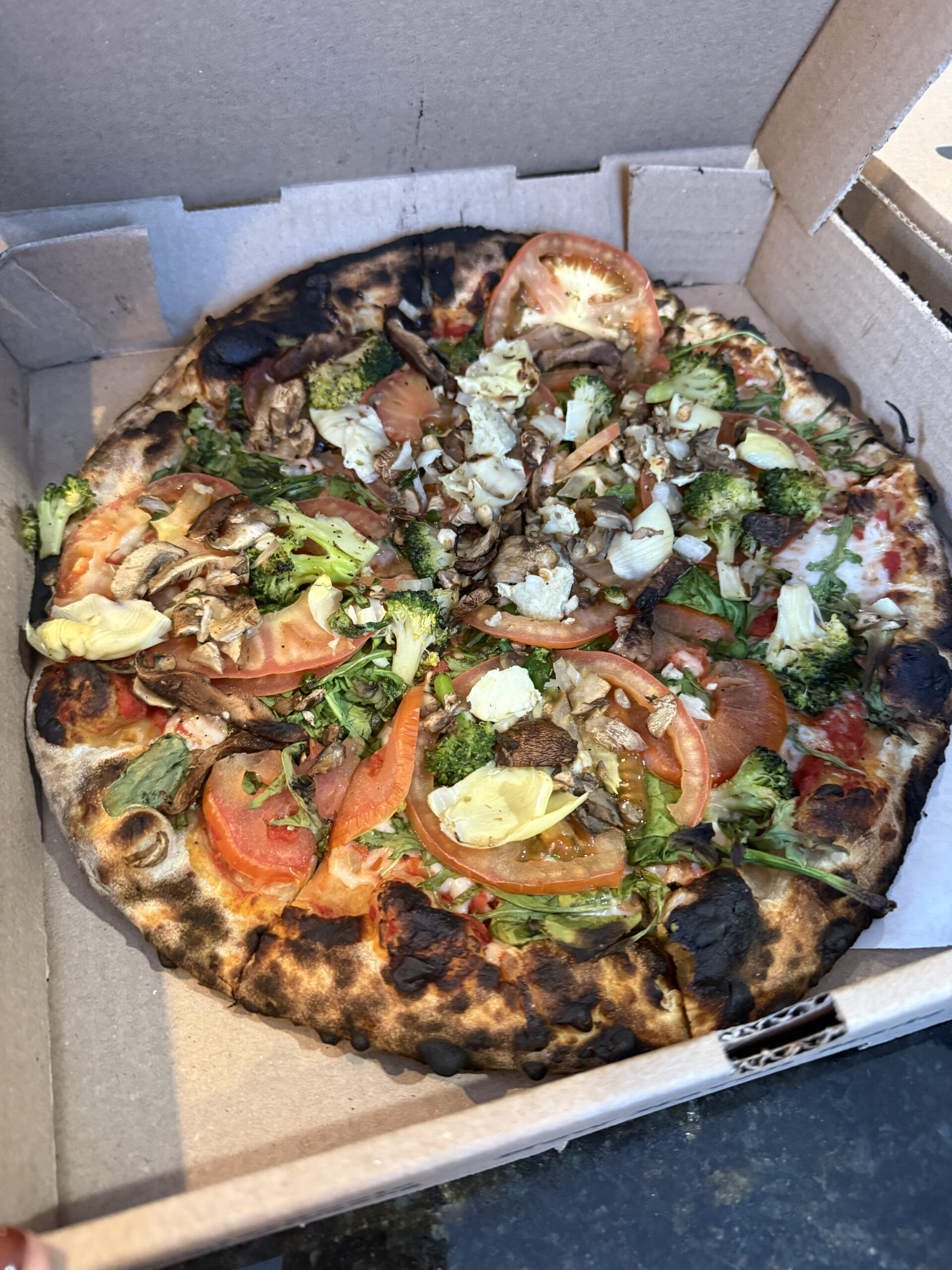 vegan vegetable pie from Nolo New Haven