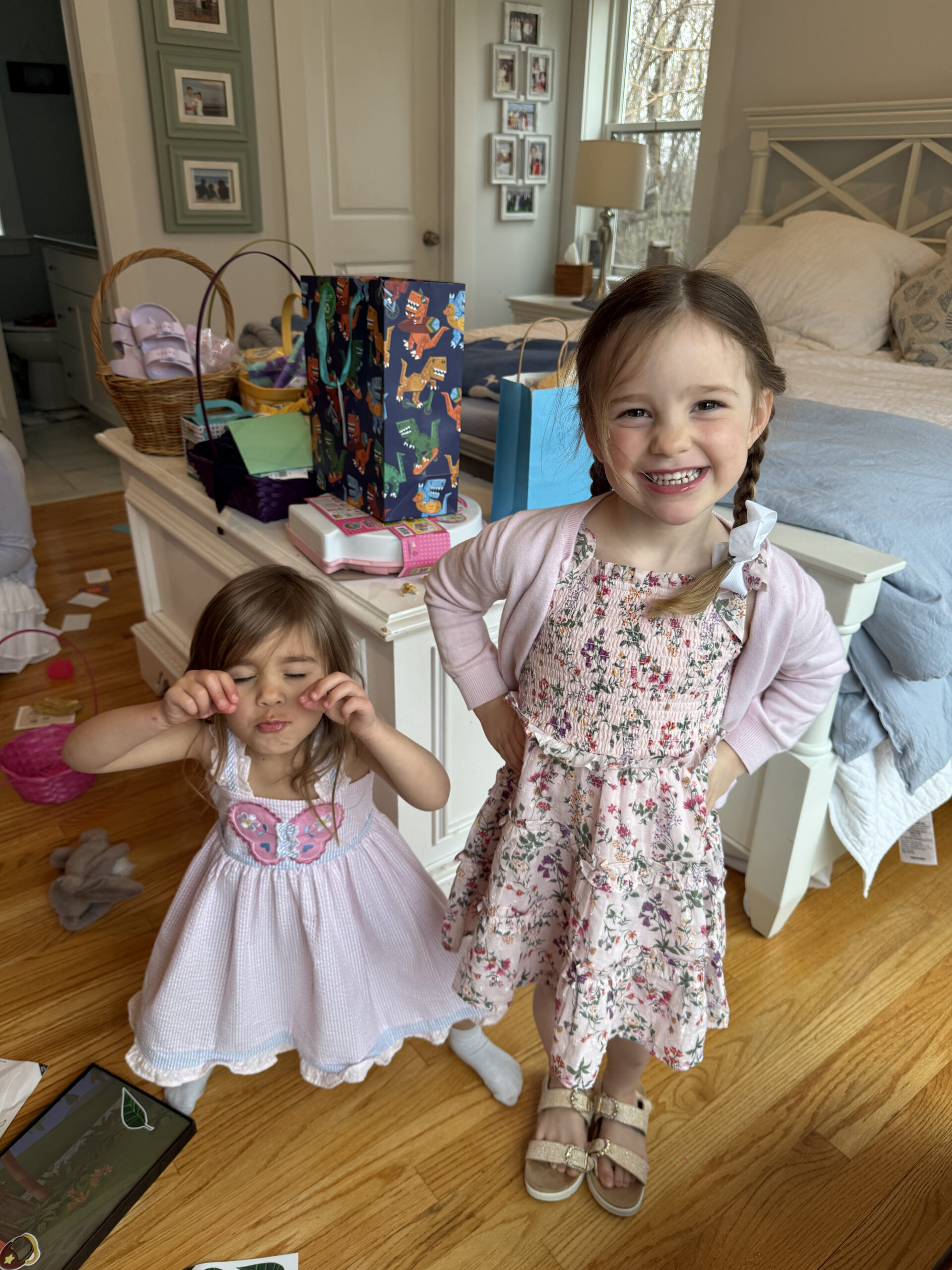 cousins on easter being silly