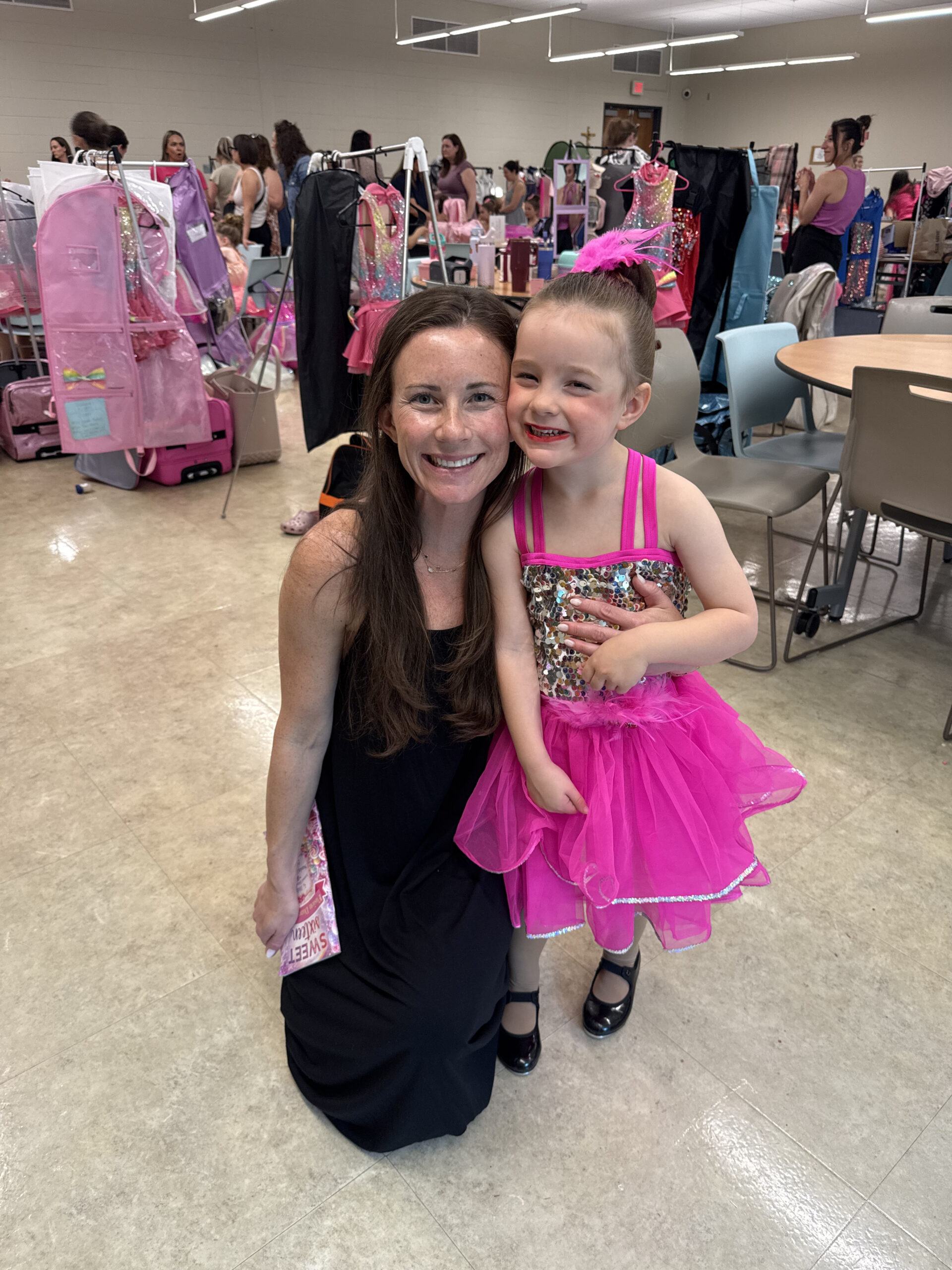 Mom and 4 and a half year old selfie
