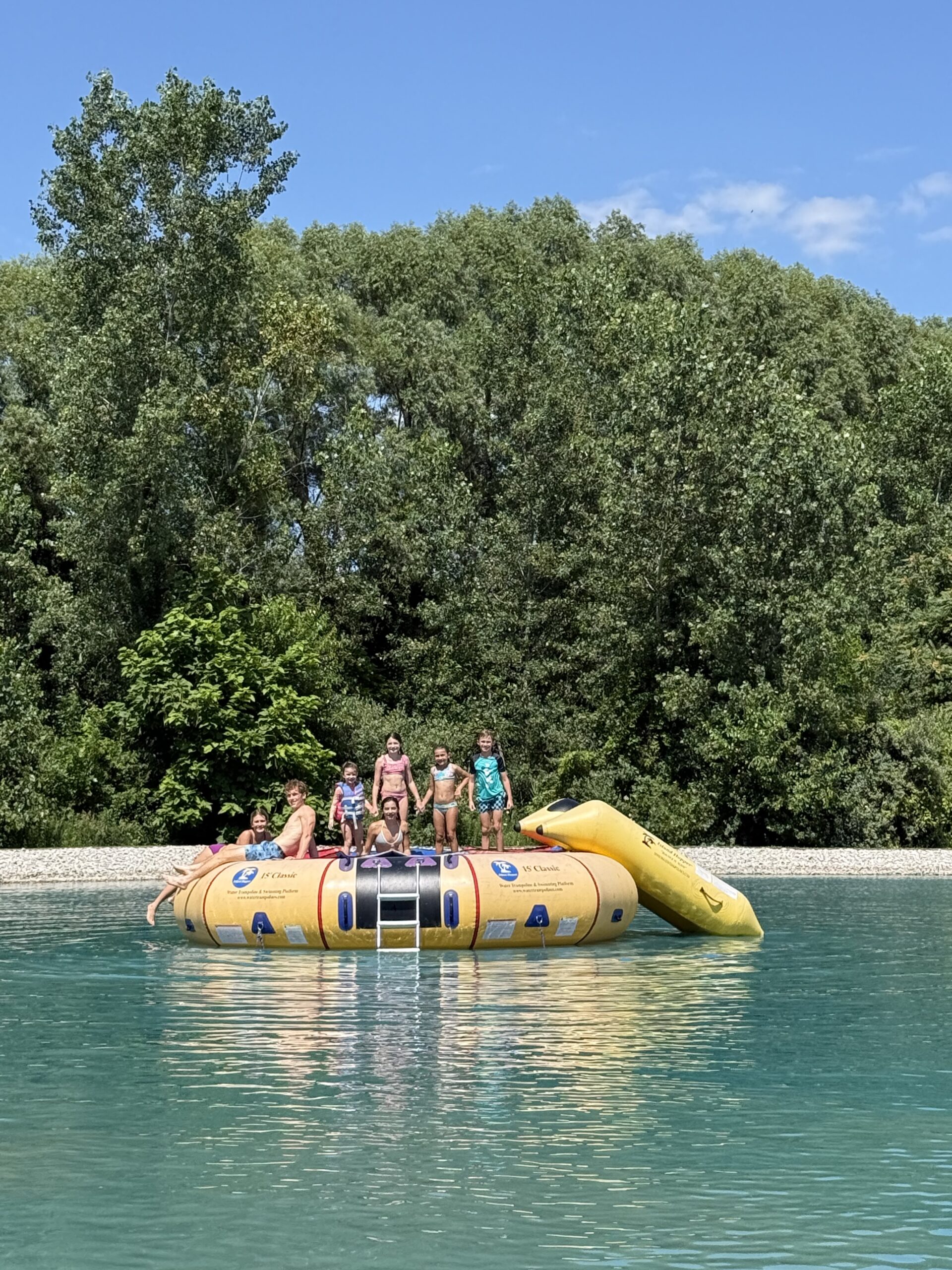 kids on giant inflatable in whitehouse ohio