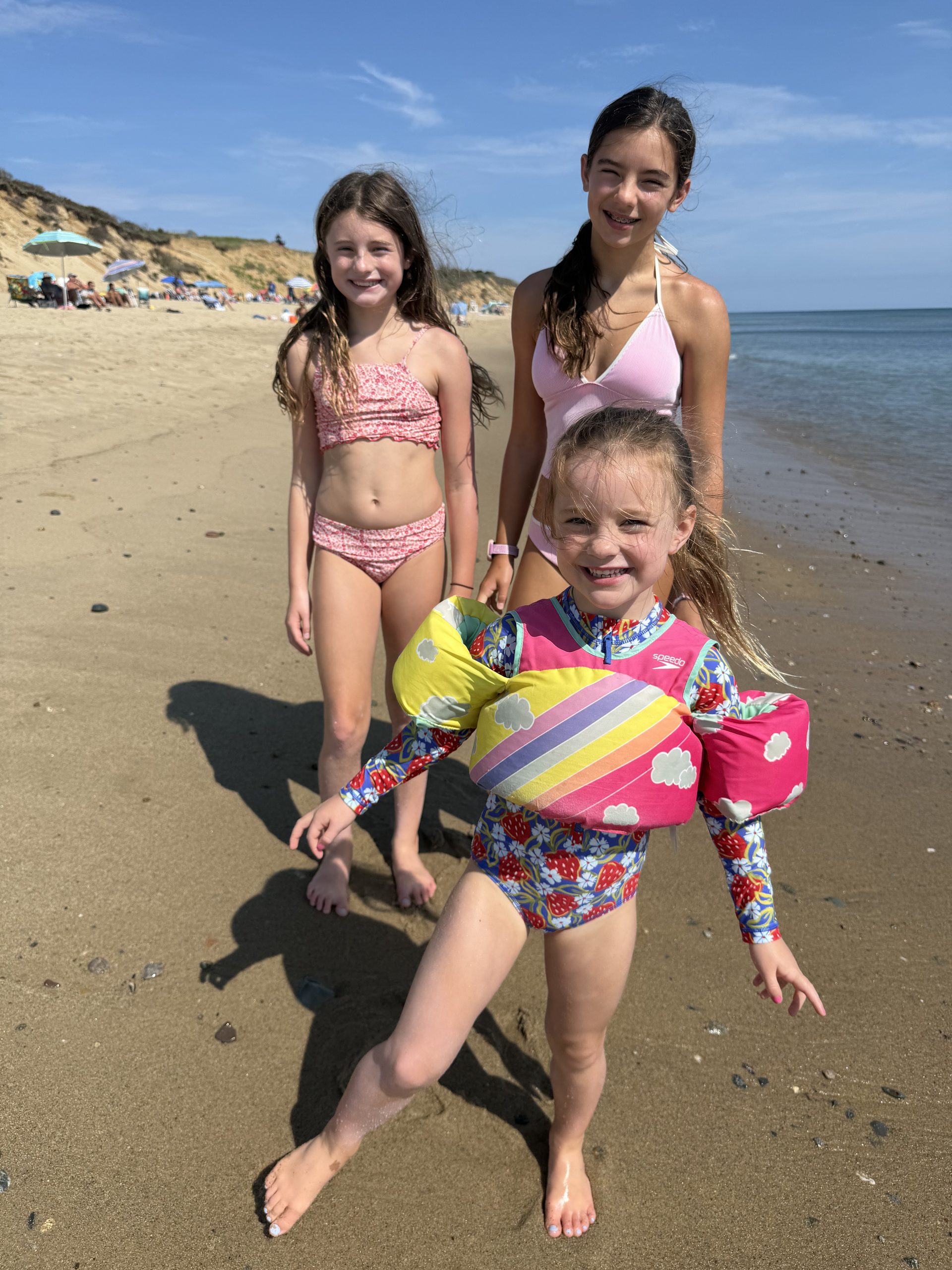 Three sisters on beach in Cape Cod 2026
